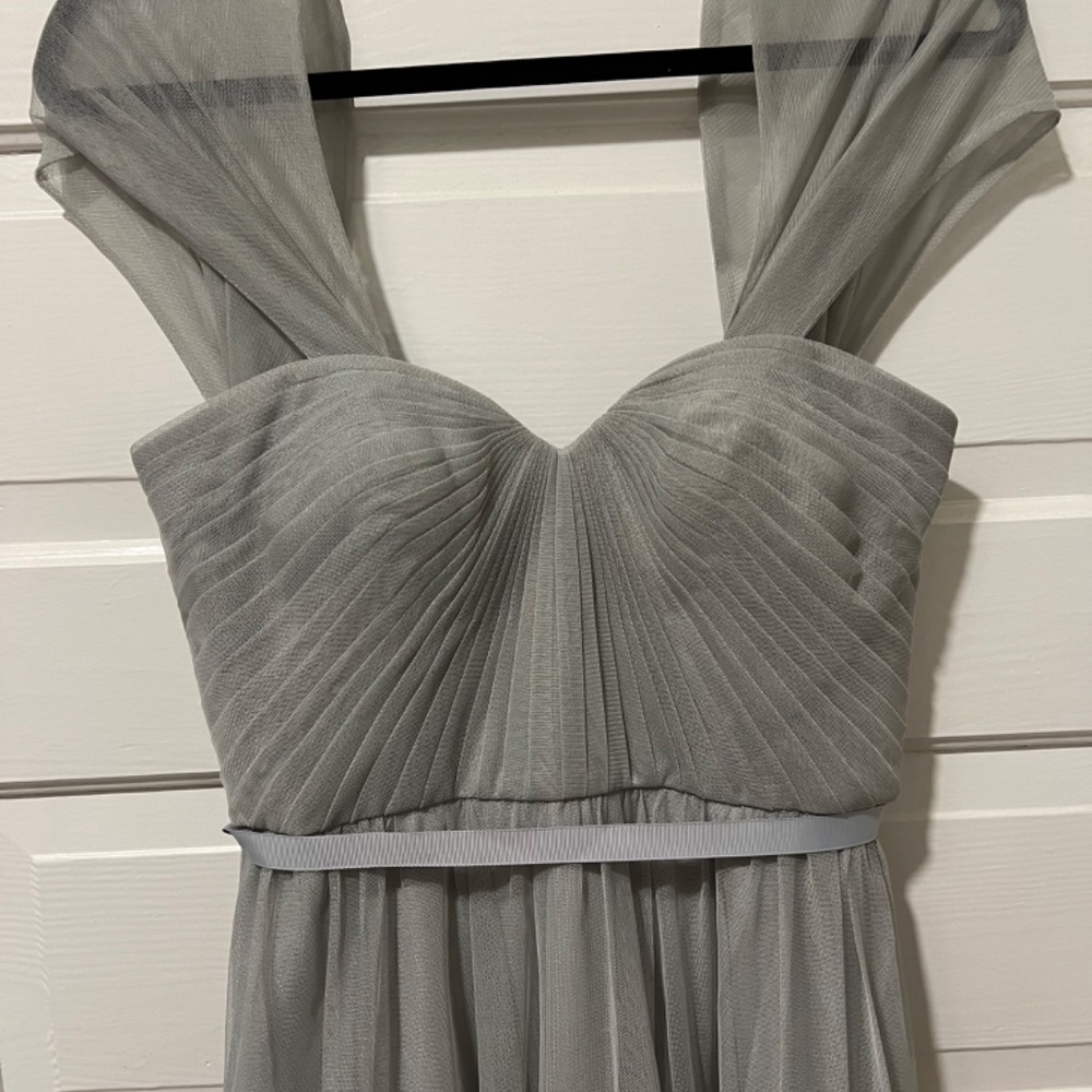 NWT TH&TH Bardot Gown (Grey, S)